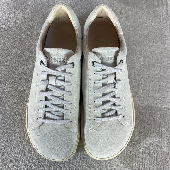 Birkenstock Bend Low Decon Womens Sneakers US 12 EU 45 Beige Suede Leather NEW - Picture 8 of 10